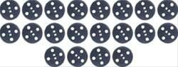 OER Hood Insulation Fastener Sets for 1967-1969 CAMARO, FIREBIRD - K531