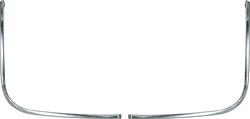 OER Authorized Convertible Top Boot Well Moldings for 1967-1969 CAMARO, FIREBIRD - K723