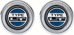 OER Reproduction Emblems for 1974-1978 CAMARO - K74302