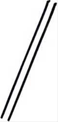 OER Vent Glass Run Vertical Weatherstrips for 1967 CAMARO, FIREBIRD - K917