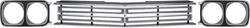 OER Mopar Replacement Grilles for 1969 ROAD RUNNER - MB2169