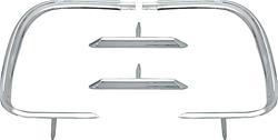 OER Tail Panel Trim Moldings for 1968 CHARGER - MN1608