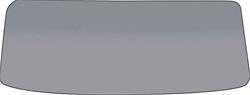 OER Rear Window Glass for 1966-1967 CHEVY II - NR733Y