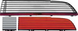 OER Tail Lamp Lenses for 1979-1981 FIREBIRD - R278140