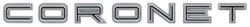 OER Reproduction Emblems for 1967 CORONET - RM4138
