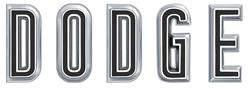 OER Reproduction Emblems for 1967 CHARGER, CORONET - RM4228