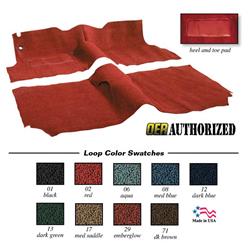 OER Authorized Molded Carpet Kits for 1955 TWO-TEN SERIES, ONE-FIFTY SERIES, 1955-1956 BEL AIR - TF101971