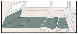 OER Carpet and Vinyl Floor Kits TF118042