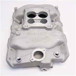 Offenhauser 360 Degree Single-Quadrajet High-Rise Intake Manifolds