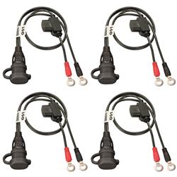 Optimate Battery Cables, Universal O-01X4PK
