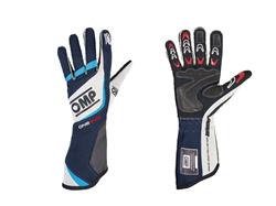 OMP Racing One Evo Driving Gloves IB/759/BW/XS