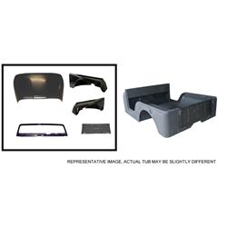 OMIX-ADA Body Tubs for 1972-1975 CJ5 - 12001.13