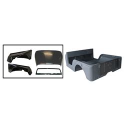 OMIX-ADA Body Tubs for 1976-1983 CJ5 - 12001.16