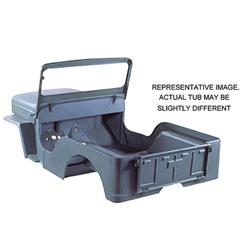OMIX-ADA Body Tubs for 1959-1966 CJ3, 1953-1958 WILLYS - 12002.08