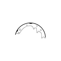 OMIX-ADA Brake Shoes 16726.05