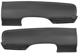 RESTOPARTS® Manufactured Quarter Panels for 1964-1965 CHEVELLE, MALIBU - 0812126-PR