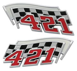 RESTOPARTS® Supplied Emblems for 1962-1964 BONNEVILLE, CATALINA, GRAND PRIX - BCE1058