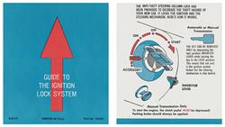 RESTOPARTS Supplied Ignition Switch Components BR00428