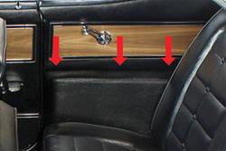 RESTOPARTS Supplied Armrest Covers BR02402-WH