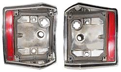 RESTOPARTS® Manufactured Tail Lamp Housings for 1970-1972 EL CAMINO - C210185