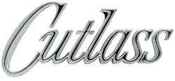 RESTOPARTS® Manufactured Emblems for 1970 442, CUTLASS, CUTLASS SUPREME - C230020