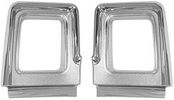 RESTOPARTS® Supplied Taillight Moldings for 1967 CUTLASS SUPREME - C240377