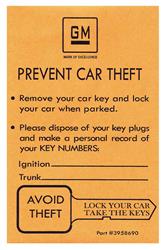 RESTOPARTS Supplied Keys C240496