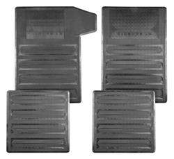 RESTOPARTS® Supplied Heavy-Duty Reproduction Rubber Floor Mats for 1968-1972 CUTLASS SUPREME, CUTLASS, 1968-1971 442 - C240723