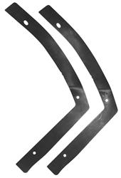 RESTOPARTS Supplied Weatherstrip Seals, Individual Position C240824