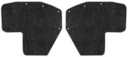 RESTOPARTS® Supplied Fenderwell Shields for 1963 CUTLASS - C241258