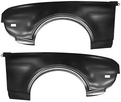 RESTOPARTS® Manufactured Front Fenders for 1968-1969 CUTLASS - C241555-PR