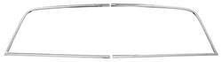 RESTOPARTS® Manufactured Window Moldings for 1964-1967 EL CAMINO - C990162