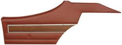 RESTOPARTS Supplied Rear Side Trim Panels CA113P-BK