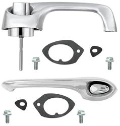 RESTOPARTS® Manufactured Complete Outside Door Handle Replacement Kits for 1961-1962 DEVILLE, ELDORADO, SERIES 62 - CD251K