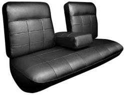 RESTOPARTS® Supplied Seat Upholstery for 1963 DEVILLE - CDH637-BK
