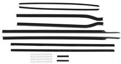RESTOPARTS® Supplied Weatherstrip Seals for 1965-1966 DEVILLE, ELDORADO, FLEETWOOD - CE06635