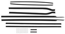 RESTOPARTS Supplied Weatherstrip Seals, Vehicle Kits CE06622