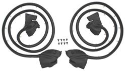 RESTOPARTS Supplied Weatherstrip Seals, Individual Position CE06747