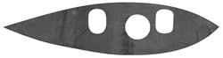 RESTOPARTS® Manufactured Weatherstrip Seals for 1959-1960 DEVILLE, ELDORADO, SERIES 62 - CE13032