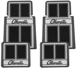 RESTOPARTS® Manufactured Heavy-Duty Reproduction Rubber Floor Mats