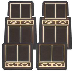 RESTOPARTS® Manufactured Heavy-Duty Reproduction Rubber Floor Mats CFP0313-SD