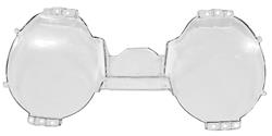 RESTOPARTS® Supplied Gauge Cluster Lenses for 1969 CHEVELLE, EL CAMINO - CH20850