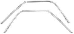 RESTOPARTS® Manufactured Window Moldings for 1968-1972 EL CAMINO - CH26022