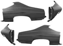 RESTOPARTS® Manufactured Quarter Panels for 1968 CHEVELLE - CH26033-PR