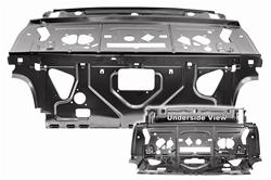 RESTOPARTS® Manufactured Rear Seat/Trunk Divider Panels for 1968-1972 CHEVELLE - CH27777