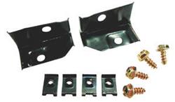 RESTOPARTS® Manufactured Headlight Extension Mounting Brackets CH28207