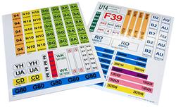 RESTOPARTS Supplied Part Identification Tags CH30725