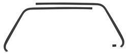 RESTOPARTS® Supplied Weatherstrip Seals for 1964-1965 CHEVELLE, CUTLASS - CHV4177