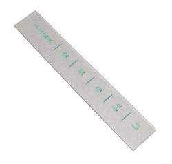 RESTOPARTS® Manufactured Console Shift Indicator Lenses for 1966-1967 CHEVELLE, EL CAMINO, MALIBU - CL34506
