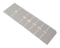 RESTOPARTS® Manufactured Console Shift Indicator Lenses for 1968-1970 CHEVELLE, EL CAMINO, 1970 MONTE CARLO - CL34519